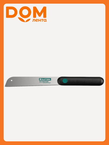 Изображение товара Ножовка KRAFTOOL, по дереву, 22TPI, 185x0.3мм, складная, черная