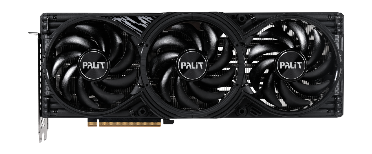 Видеокарта Palit GeForce RTX 5070 Ti GamingPro-S, 16ГБ, 256 bit, PCI-E 5.0, HDMI, DP, NE7507T019T2-GB2031U