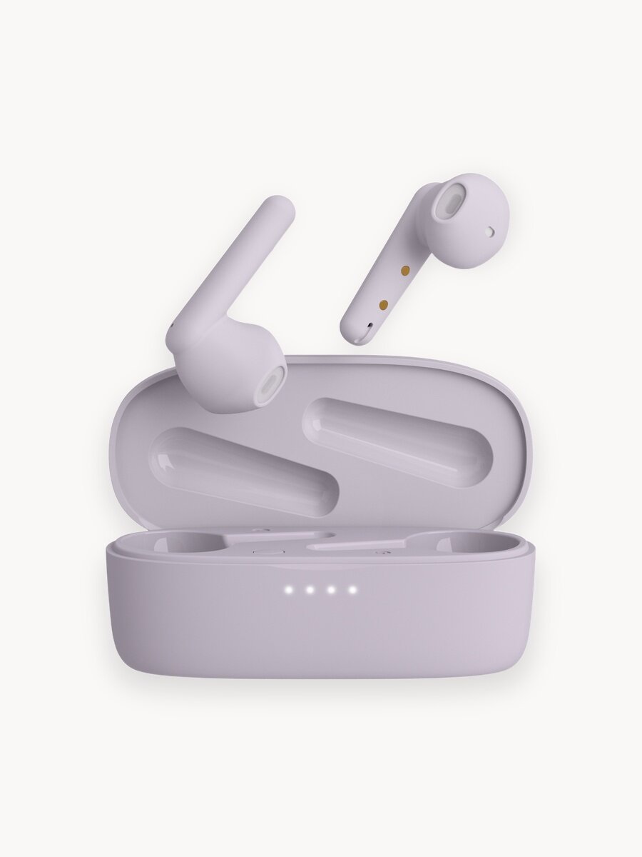 Беспроводные TWS наушники COMMO Loom Earbuds 2.0, Лавандовый