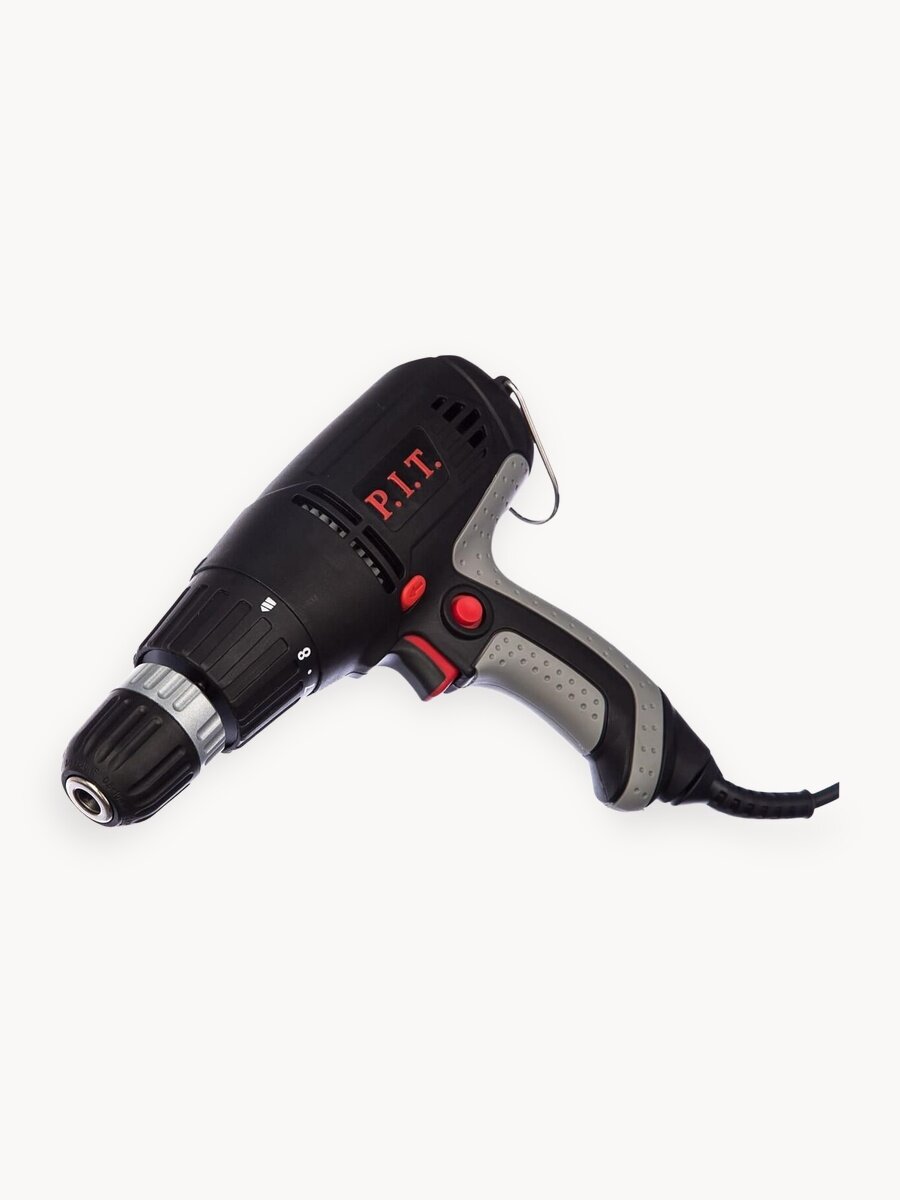 Шуруповерт сетевой P.I.T. PBM10-C1, 400Вт, 22Нм, от сети 220В