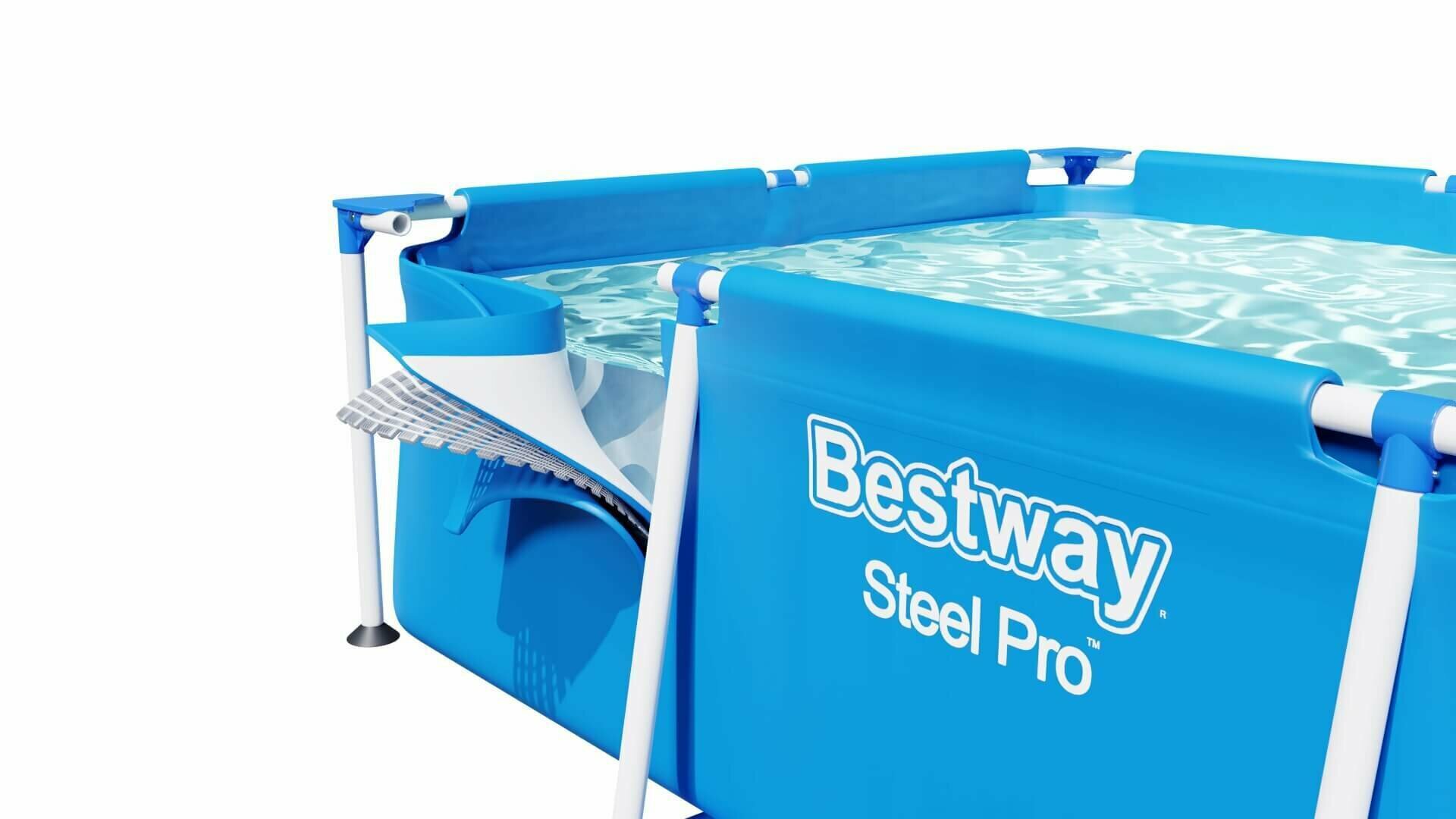 Бассейн каркасный Steel Pro 259 х 170 х 61 см, 2300 л Bestway (56403) — фото 1