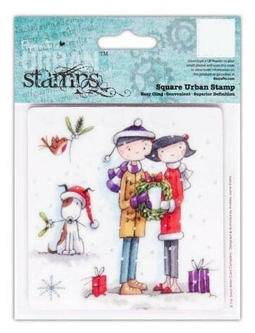 Штамп Омела Tulip Christmas 102 х 102 см DOCRAFTS TLP907107