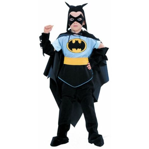 детские маскарадные костюмы черный плащ размер 32 рост 128 см Детские маскарадные костюмы Бэтмен (Черный плащ), размер 40, рост 158 см