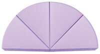 Набор спонжей Vivienne Sabo для макияжа Triangular Makeup Sponges Set фиолетовый