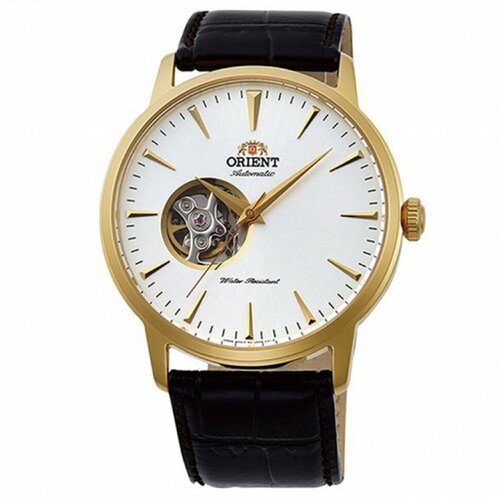 Наручные часы ORIENT Часы мужские Orient FAG02003W, черный, золотой