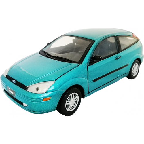 Ford Focus ZX3 2002 года 1:24 коллекционная металлическая модель автомобиля MotorMax 73289 green bmw x5 2001 года 1 24 коллекционная металлическая модель автомобиля motormax 73254 gold