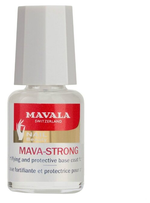 Основа укрепляющая и защитная для ногтей Мава-Стронг / Mava-Strong carded 5 мл