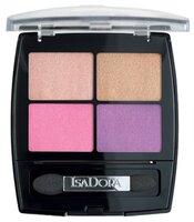 IsaDora Тени для век Eye shadow quartet 17 sunset glow