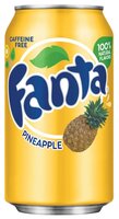Газированный напиток Fanta Pineapple, США, 0.355 л
