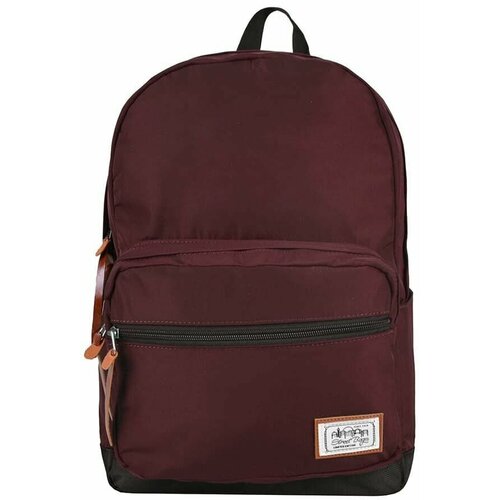 Рюкзак / Street Bags / 6805 Гладкий нейлон Двойной карман 42х14х28 см / бордовый