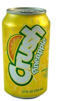 Газированный напиток Crush Pineapple, США, 0.355 л