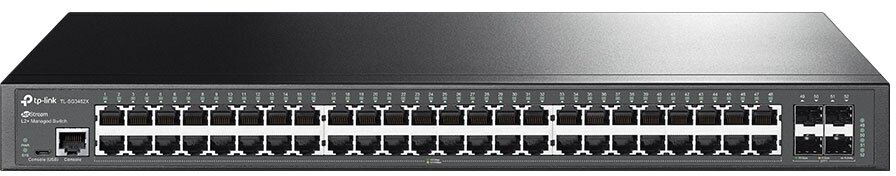 Коммутатор TP-Link TL-SG3452X, управляемый, количество портов: 48x1 Гбит/с (TL-SG3452X)