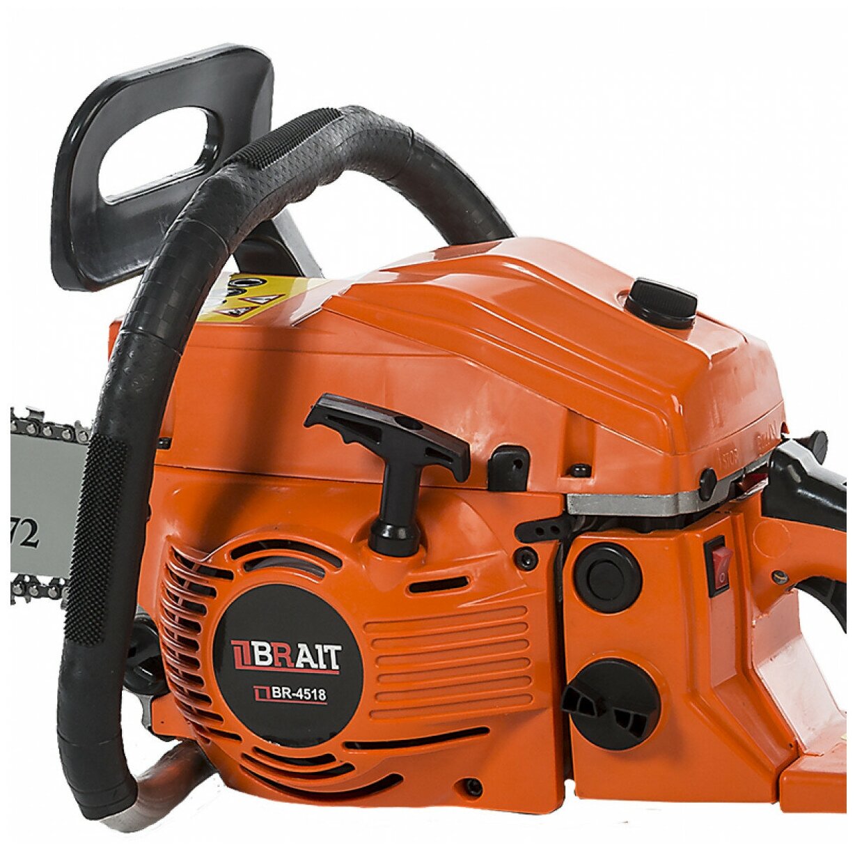 Бензопила Brait BR-4518 шина 45 см (2.2 кВт, 3 л.с.), Easy Start - фотография № 2