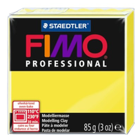 Полимерная глина FIMO Professional запекаемая 85 г желтый (8004-1)