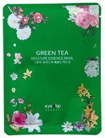 Eyenlip Moisture Essence Mask Green Tea тканевая маска с экстрактом зелёного чая, 25 мл