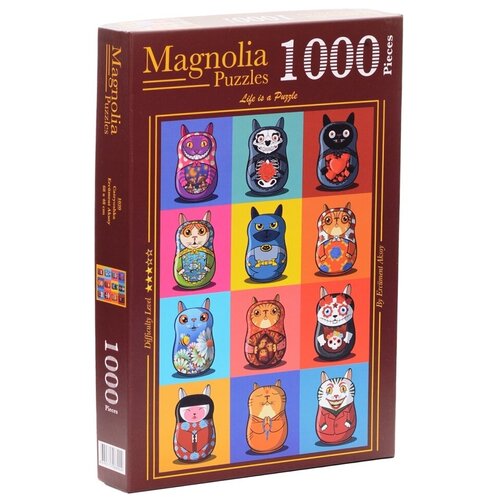 Пазл Magnolia 1000 деталей: Котрёшка пазл magnolia 1000 деталей аятуль курси