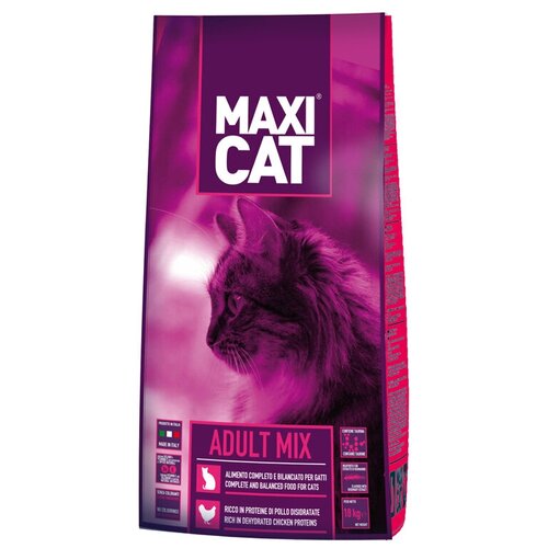 Maxi Cat Adult Mix корм для кошек 18 кг
