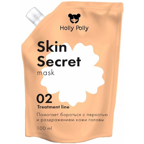 Маска для кожи головы успокаивающая Holly Polly Skin Secret, 100 мл маска для кожи головы успокаивающая holly polly mask skin secret 100 мл