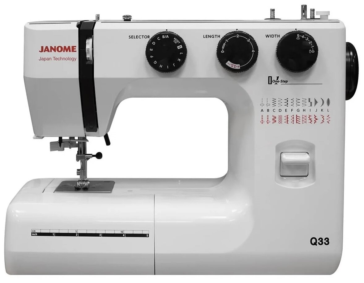 Швейная машина Janome Q33, белый