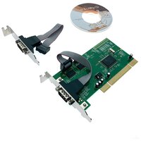 Контроллер PCI to 2 COM порта, чип MCS9835, low profile