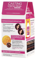 L'Oreal Paris Casting Creme Gloss Стойкая краска-уход для волос, 210, Черный Перламутровый