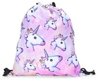 HOMSU сумка-мешок для сменной обуви Unicorn (PF-S-14) розовый