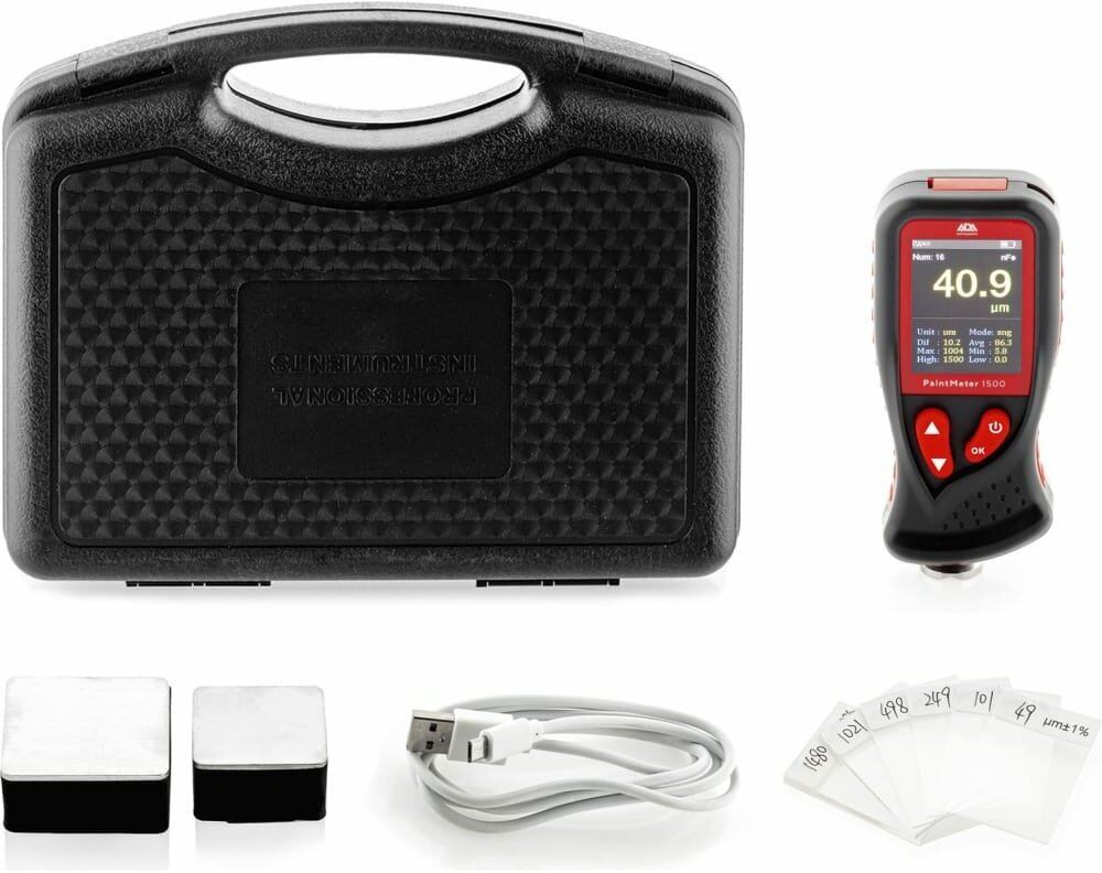 Толщиномер ЛКП ADA PaintMeter 1500