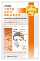 MIJIN Cosmetics тканевая маска Junico Crystal All-in-one Hyaluronic Acid с гиалуроновой кислотой 25 