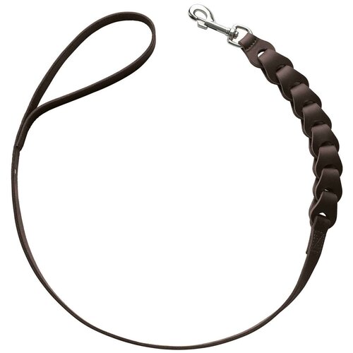 Поводок для собак Hunter Solid Education Chain, размер 120см., коричневый