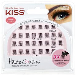 Kiss накладные пучки Haute Couture Trio Lashes короткие/очень короткие