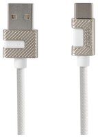 Кабель Remax Metal Series USB - USB Type-C (RC-089a) 1 м белый