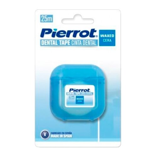 Pierrot зубная нить Waxed Dental Tape, 23 г, мята dentaid vitis waxed dental tape with fluoride and mint 27 г мята