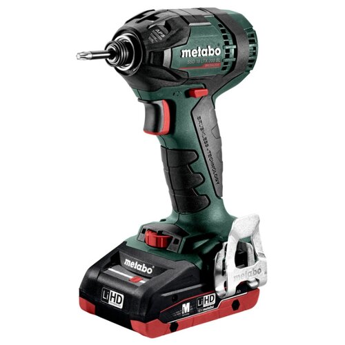 фото Винтоверт Metabo SSD 18 LTX 200 BL 4.0Ач х2 кейс