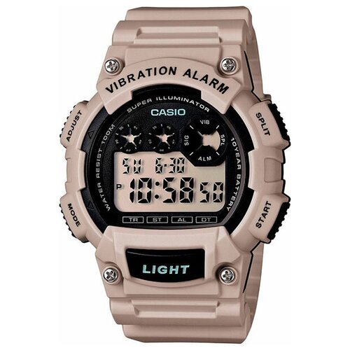 Японские наручные часы Casio Collection W-735H-8A2 с хронографом