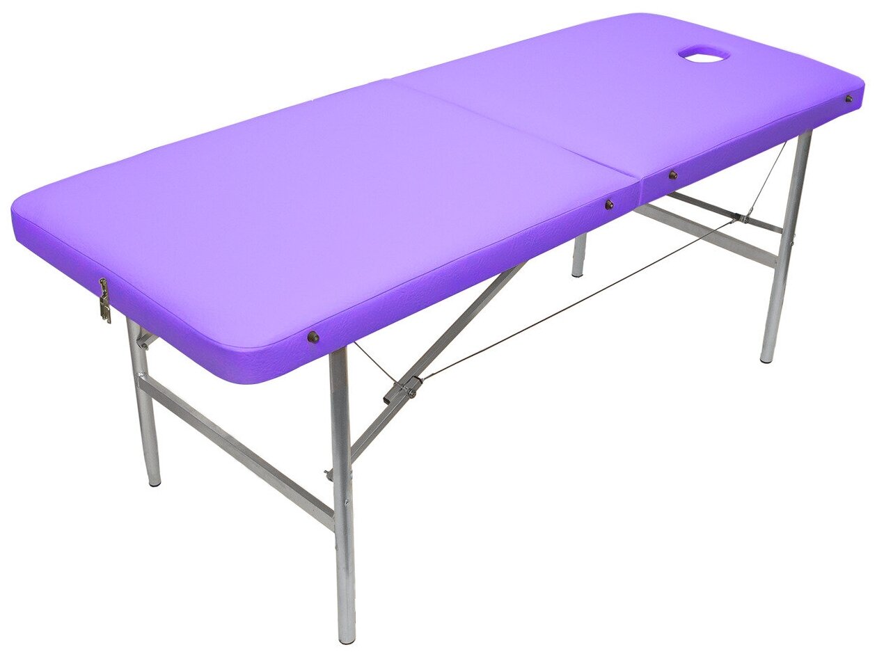 Массажный стол Your Stol Стандарт XL, 190х70, сиреневый - фотография № 1