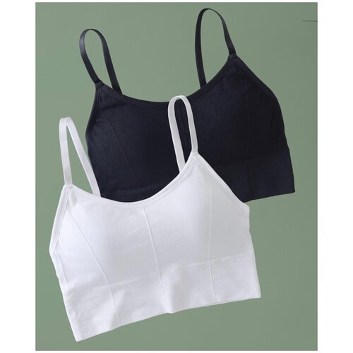 Топ размер M, белый, черный