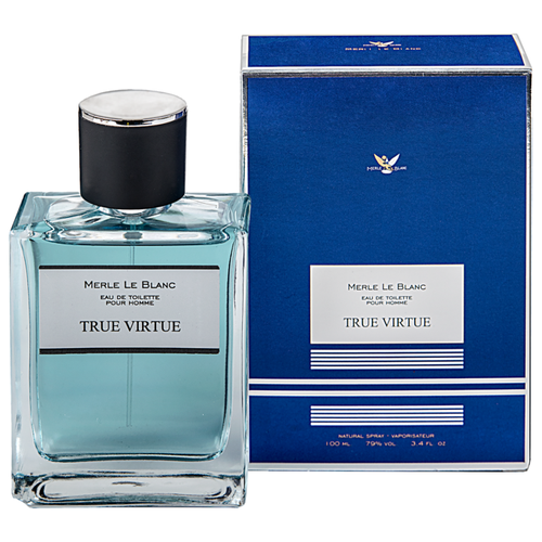 Ponti Parfum men Merle Le Blanc - True Virtue Туалетная вода 100 мл.