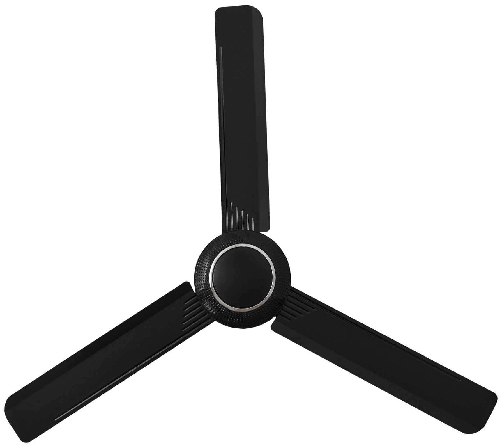 Потолочный вентилятор Олимп Black Chrome 140, 5 скоростей, чёрный - фотография № 6