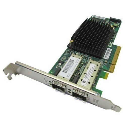 HP NC552SFP 10Gb 2-port Ethernet Server Adapter High Profile (614203-B21, 614201-001) адаптер сетевой ba36a high 1 шт