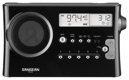 Радиоприемник Sangean PR-D4P Black
