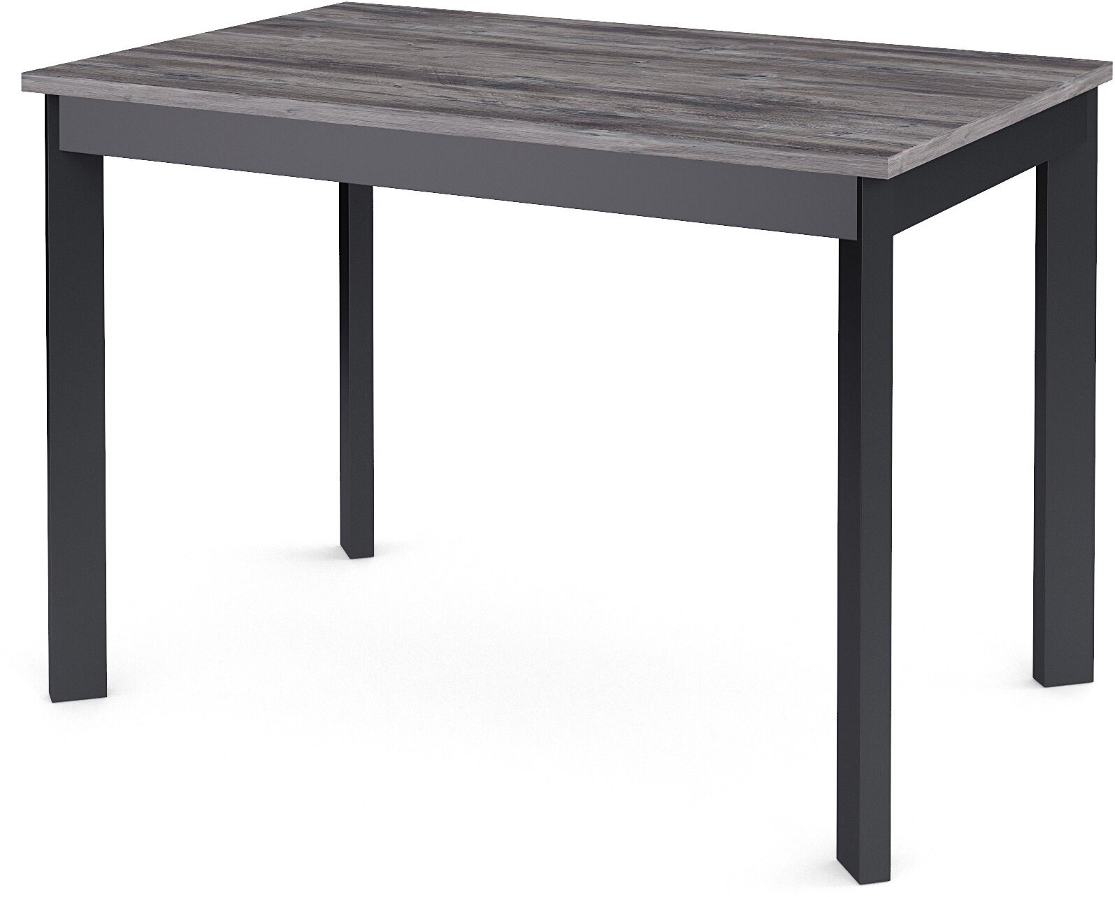 фото Стол DikLine L110 Сосна Пасадена (ЛДСП EGGER)/Опоры черный