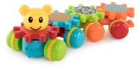 Развивающая игрушка Happy Baby Mechanix Train красный/оранжевый/зеленый/голубой