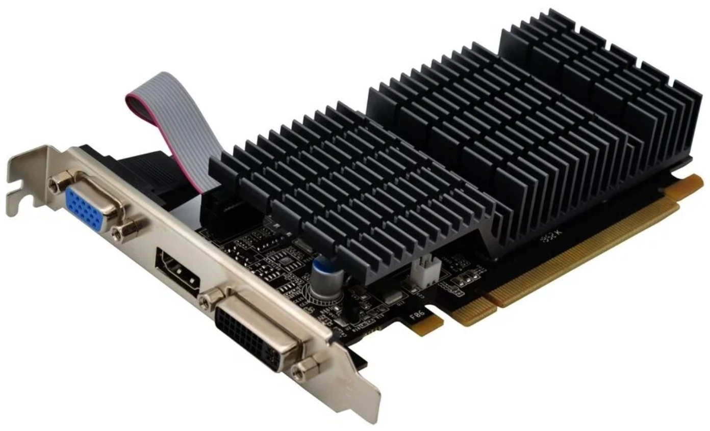 Видеокарта PCI-E Afox 512MB DDR3 64bit 40nm 520/800MHz D-Sub/DVI-D/HDMI - фото №2