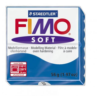 Полимерная глина FIMO Soft запекаемая синий калипсо (8020-31), 57 г