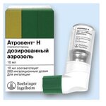 Атровент н аэроз. д/ингал. доз. 20мкг/доза 200доз 10мл №1 - изображение