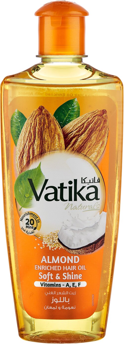 Dabur Vatika Миндальное масло для волос, 203 г, 200 мл