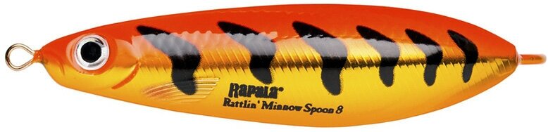 Rapala, Блесна Rattlin' Minnow Spoon RMSR08, GFRT