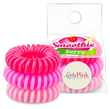 Набор резинок LADY PINK BASIC SLINKY box 3 шт