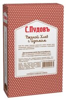 С.Пудовъ Смесь для выпечки хлеба Ржаной хлеб с изюмом, 0.5 кг