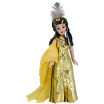 Фарфоровая кукла Дамы Эпохи №26 Клеопатра (кукла+журнал) - изображение